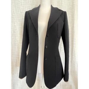 Loro Piana classic blazer jacket navy size 42
